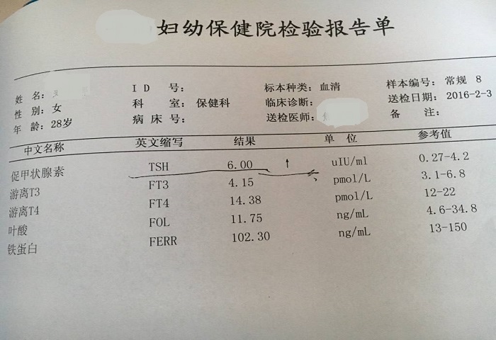 促甲状腺激素偏高