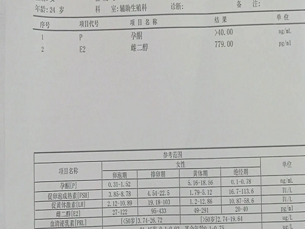 试管婴儿促排后抽血检测雌二醇2000通常对应几个成熟卵泡？